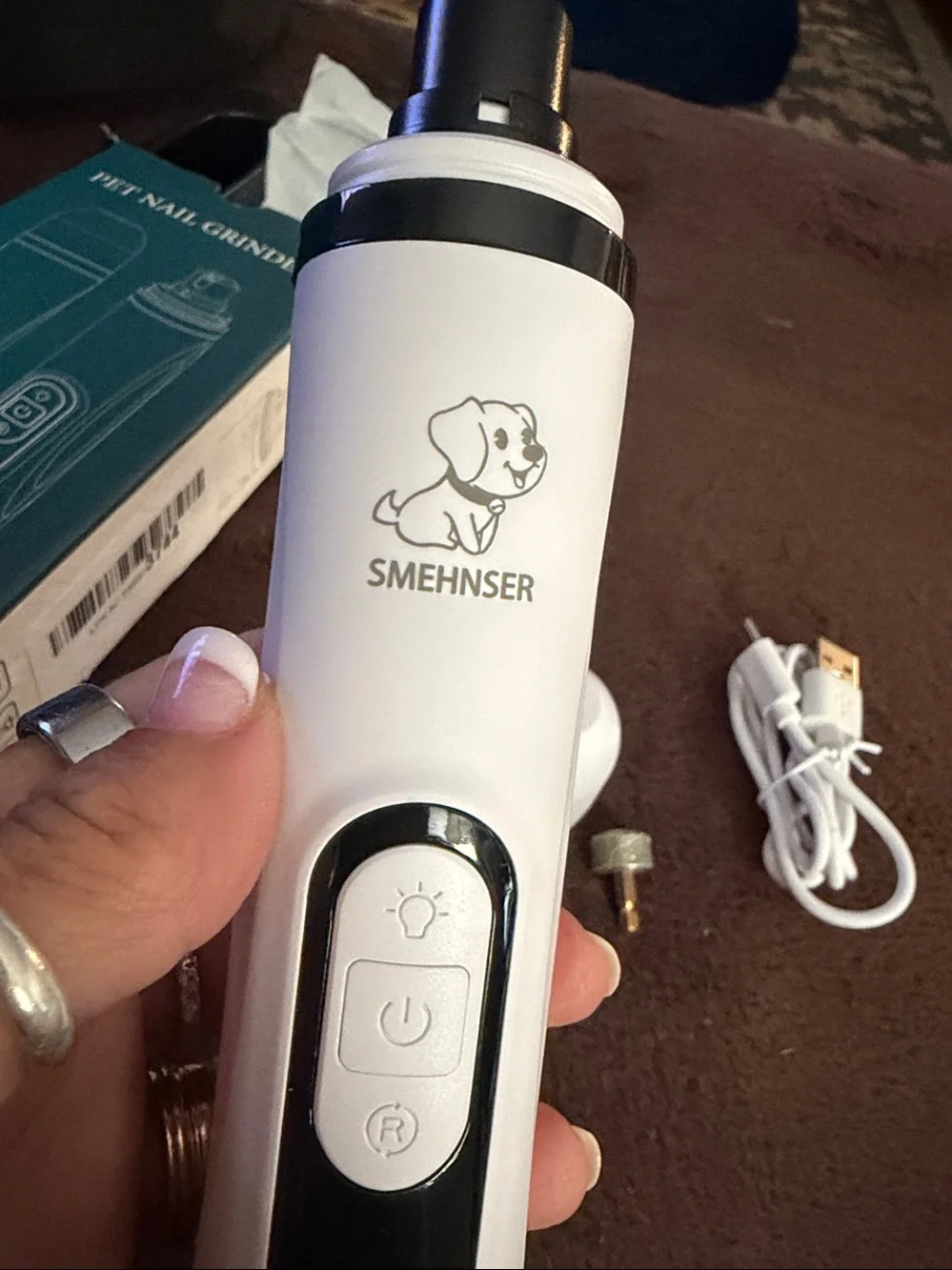 NWOT Pet Nail Grinder by Smehnser (rechargeable!)